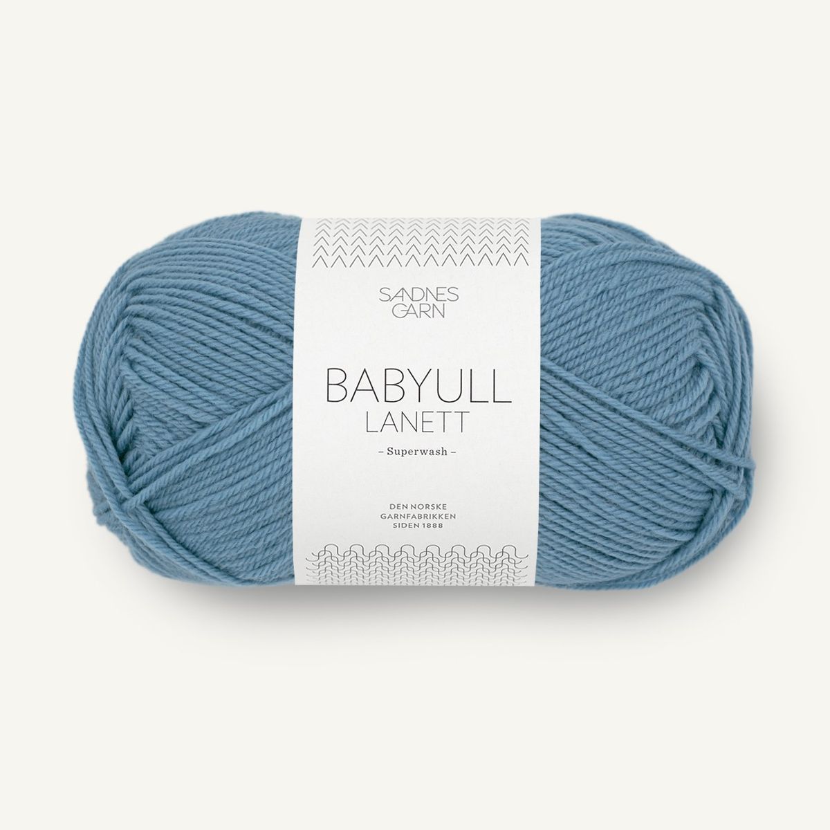 Babyull Lanett - 6033 Mellomblå
