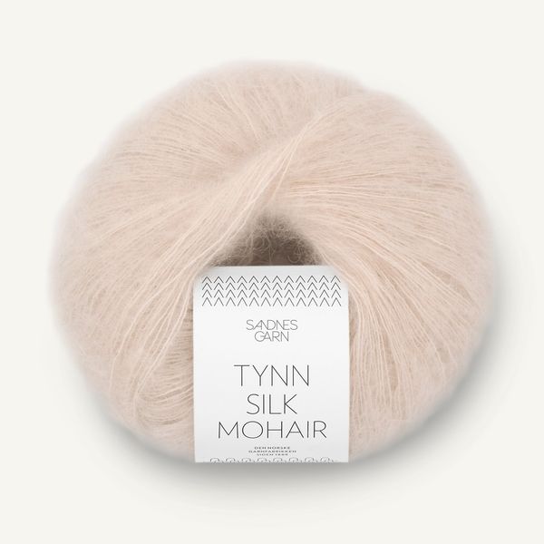 Hovedbilde Tynn Silk Mohair - 1015 Kitt