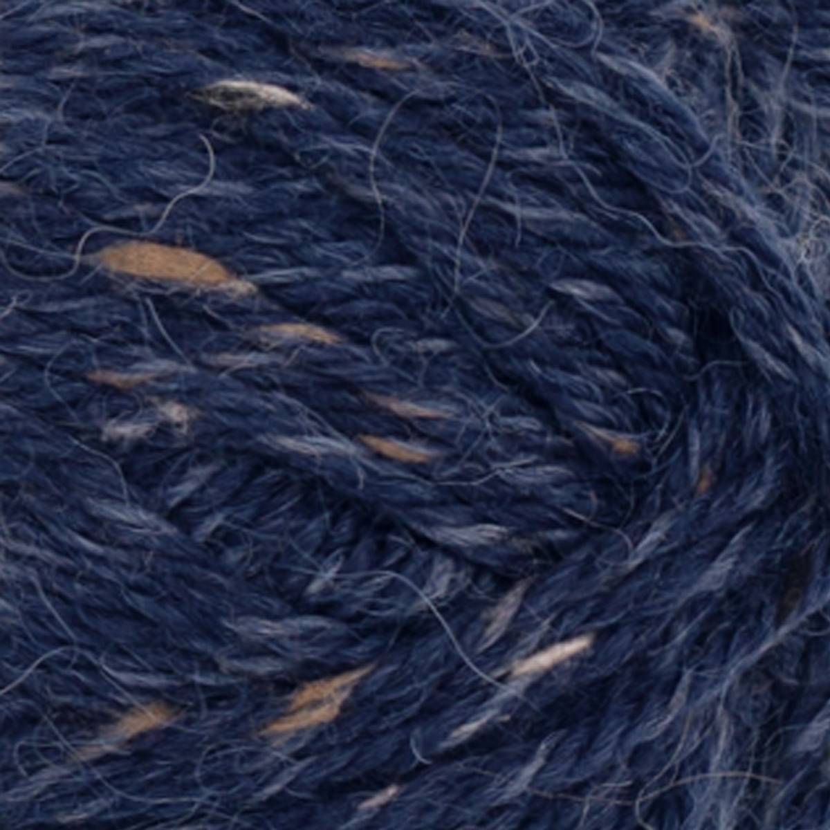 Alpakka Ull - 5585 Marineblå Tweed