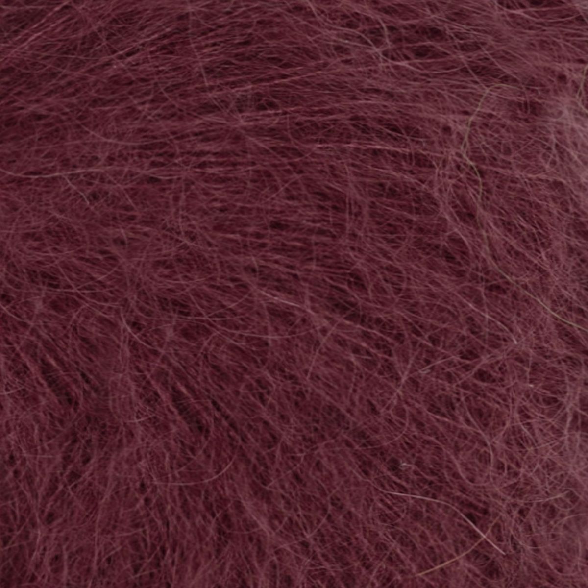 Tynn Silk Mohair - 4372 Dyp Burgunder
